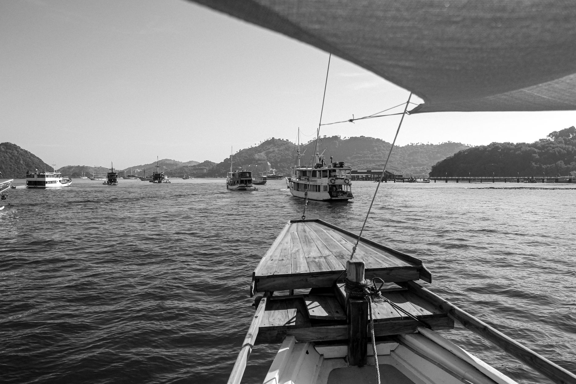 scenic boat ride in east nusa tenggara waters