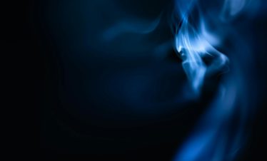 close up shot of blue flame